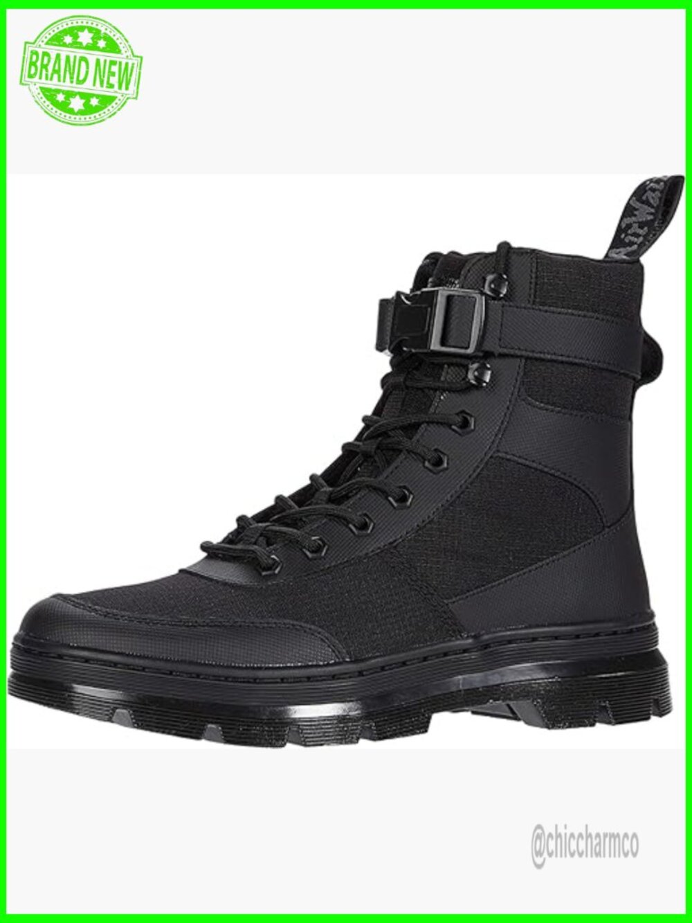 Unisex Ankle Boots Lace-Up Leather Emboss Geometric